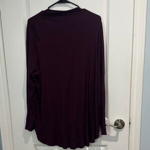 Women's Long Sleeve  - Deep Plum